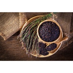 gạo lứt tím than có giảm cân không