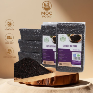 gạo lứt tím than