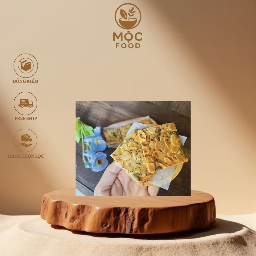 Bánh Dừa Nướng Hạnh Nhân Healthy